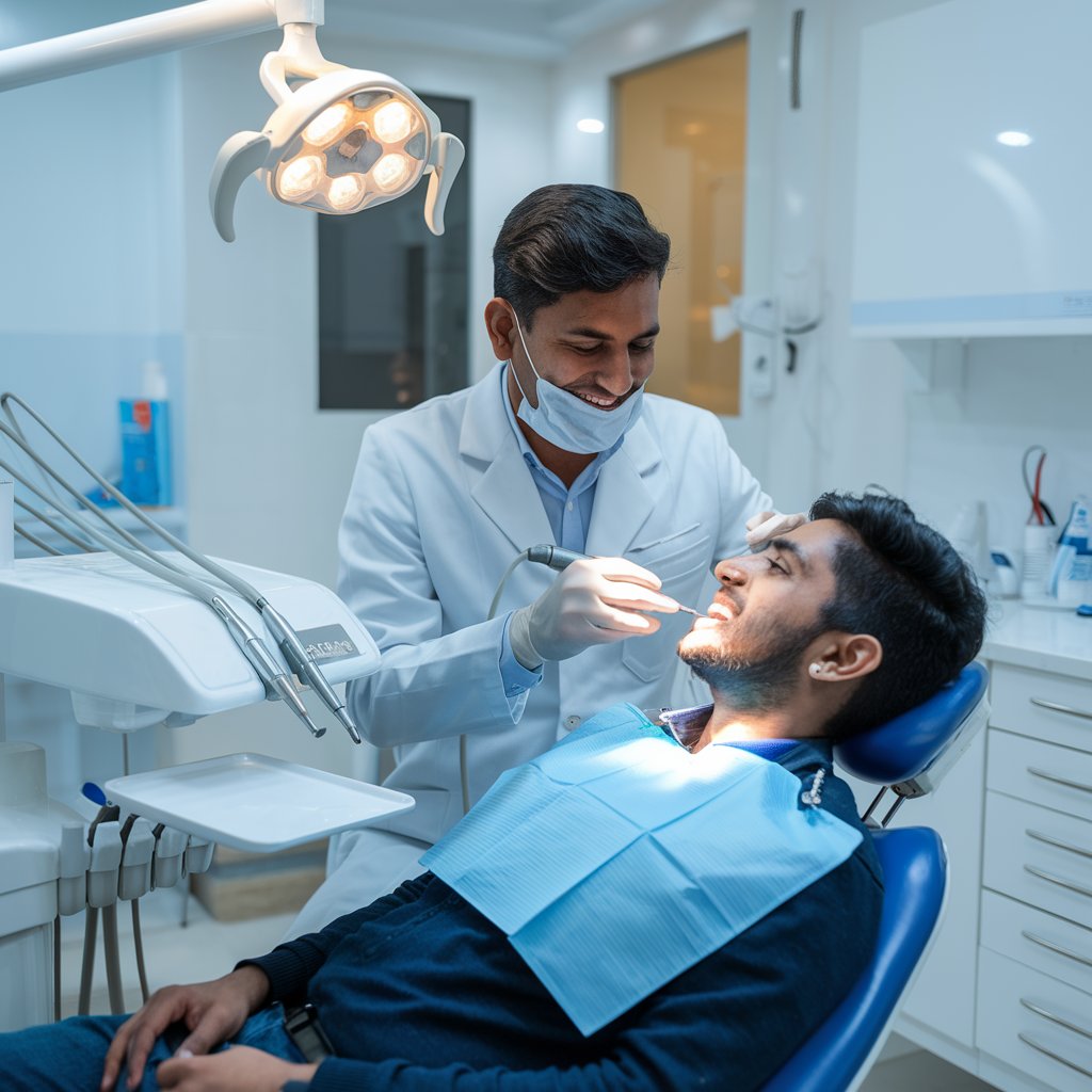 Dentist Treating Patient - 1